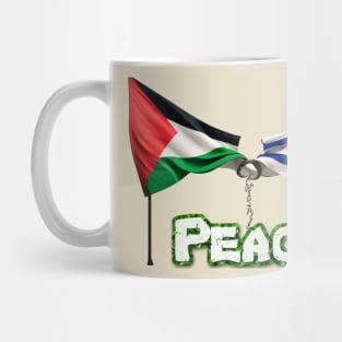 Peace for both Palestine and Israel Mug